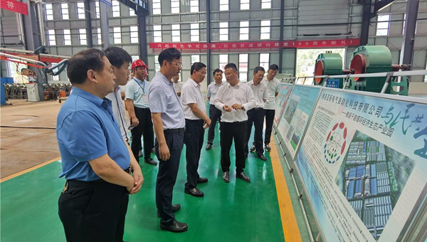 市委常委、宣傳部長(zhǎng)王全周深入亞新公司調(diào)研安全生產(chǎn)工作