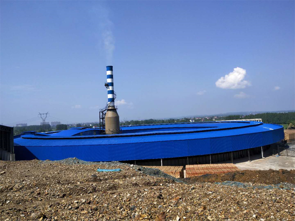 湖南科輝2廠8.6m移動式隧道窯